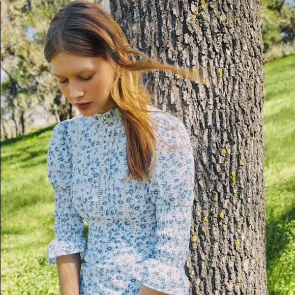 Urban Outfitters Dresses & Skirts - NWT Laura Ashley x UO Maisy Mock Neck Mini Dress